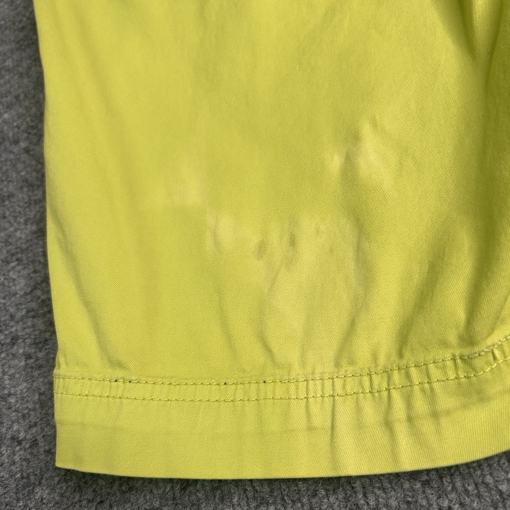 Robert Graham Mens Chino Shorts‎ Neon Green Size 34 - Picture 5 of 14